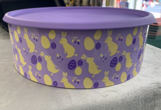 Tupperware - Koekjesdoos - rond