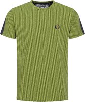 Gabbiano T-shirt T Shirt Met Geometrisch Patroon 152588 Lime Mannen Maat - M
