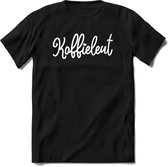 Koffieleut T-Shirt Heren / Dames - Perfect koffie ochtend Shirt cadeau - koffiebonen spreuken teksten en grappige zinnen Maat L