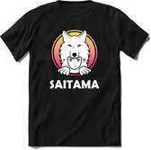 Saitama Logo T-Shirt | Saitama Inu Wolfpack Crypto Ethereum kleding Kado Heren / Dames | Perfect Cryptocurrency Munt Cadeau Shirt Maat M