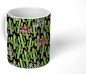 Mok - Koffiemok - Patronen - Peper - Cactus - Mokken - 350 ML - Beker - Koffiemokken - Theemok