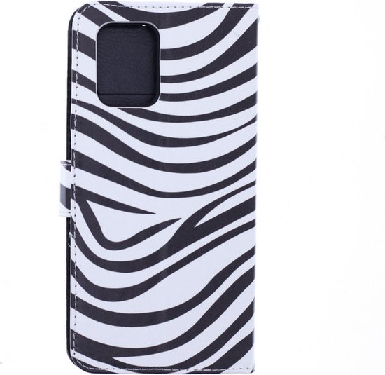Samsung Galaxy S20 Ultra Bookcase Zebra - étui portefeuille - ZT Accessoires