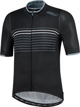 Rogelli Kalon Cycling Shirt - Manches courtes - Noir / Blanc - Taille XL