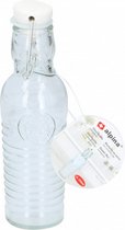 beugelfles 250 ml glas transparant