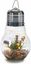 decoratieverlichting Lavendel led 14 cm transparant