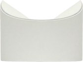 suikerpot Phold 2 siliconen 7,5 x 7,5 cm wit