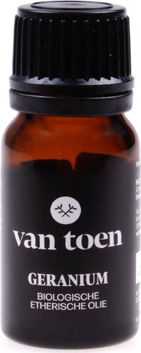 Biologische etherische olie Geranium - 10ml - Van Toen