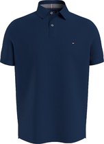 Tommy Hilfiger 1985 Regular Fit polo - blauw - Twilight Indigo - Maat: XL