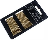 Bobby Pin goud 48 stuks - Haarpin - Haarschuifje - haarspeld - haar styling tool