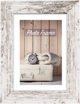 fotolijst Nelson vintage 30 x 45 cm hout ivoorwit