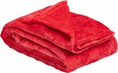 deken Nutcracker 120 x 160 cm polyester rood
