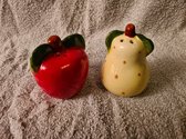 peper en zoutstel appel en peer