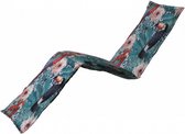 ligbedkussen Rio 200 x 60 cm katoen/polyester blauw