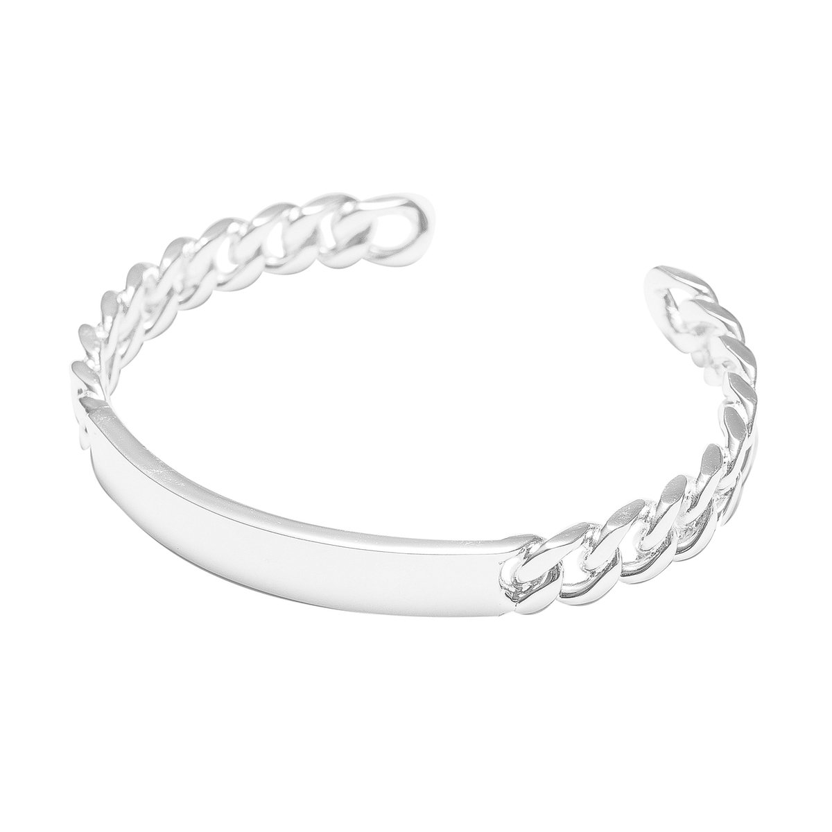HÕBE – Clasica Armband– Sterling Zilver – Gerecycled Zilver – Gerhodineerd Zilver – Bracelet– Handgemaakte Sieraad – Accessories – Dames Armband