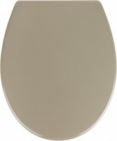WC-bril Samos 37,5 x 44,5 cm duroplast taupe
