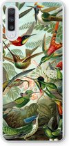 Case Company® - Samsung Galaxy A70 hoesje - Haeckel Trochilidae - Soft Cover Telefoonhoesje - Bescherming aan alle Kanten en Schermrand