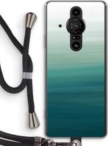 Case Company® - Sony Xperia Pro-I hoesje met Koord - Ocean - Telefoonhoesje met Zwart Koord - Bescherming aan alle Kanten en Over de Schermrand