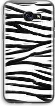 Case Company® - Samsung Galaxy A5 (2017) hoesje - Zebra pattern - Soft Cover Telefoonhoesje - Bescherming aan alle Kanten en Schermrand