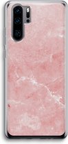 Case Company® - Huawei P30 Pro hoesje - Roze marmer - Soft Cover Telefoonhoesje - Bescherming aan alle Kanten en Schermrand