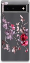Case Company® - Google Pixel 6 hoesje - Mooie bloemen - Soft Cover Telefoonhoesje - Bescherming aan alle Kanten en Schermrand