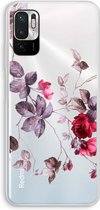 Case Company® - Xiaomi Redmi Note 10 5G hoesje - Mooie bloemen - Soft Cover Telefoonhoesje - Bescherming aan alle Kanten en Schermrand