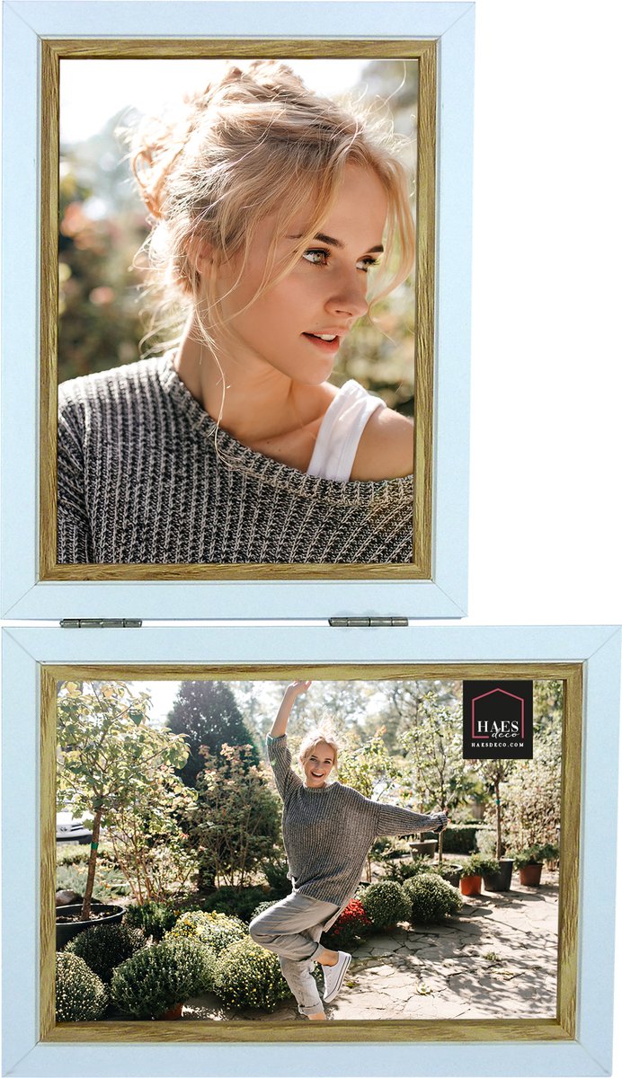 2 Messing fotolijsten met glas - 2 - Messing - Catawiki