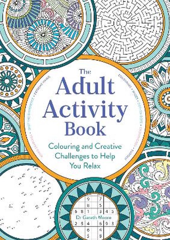 Adult Activity Book The Adult Activity Book Gareth Moore 9781789293128 Boeken 