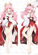 Yae Miko Genshin Impact Anime Body Pillow Waifu Hoes Dakimakura Kussen Case 64