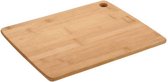 snijplank 28 x 35 x 1 cm bamboe naturel
