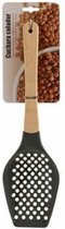 zeeflepel 36 cm hout/kunststof grijs