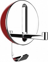 ophanghaak Delta 8 x 11 cm ABS/RVS rood