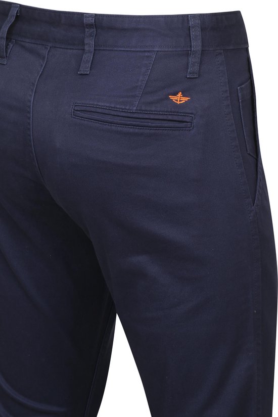 Dockers Herenbroek Bic Alpha Original Skinny-Stretch Twill, blauw (Pembroke 0142), 34W x 36L