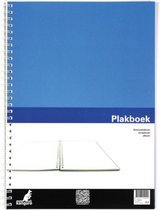 plakboek 40 x 29 cm 120 grams A3 blauw 40 vellen