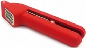 knoflookpers Easy Clean 18 cm nylon/RVS rood