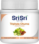Triphala Churna, ayurvedisch voedingssupplement met o.a. Amla, Sri Sri Tattva, 80 gram
