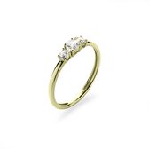 Gisser Jewels - Ring VGR034 - Or jaune 14 kt - avec zircone - Taille 50