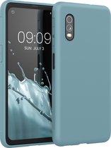 kwmobile telefoonhoesje geschikt voor Samsung Galaxy Xcover Pro - Hoesje voor smartphone - Back cover in Arctische nacht