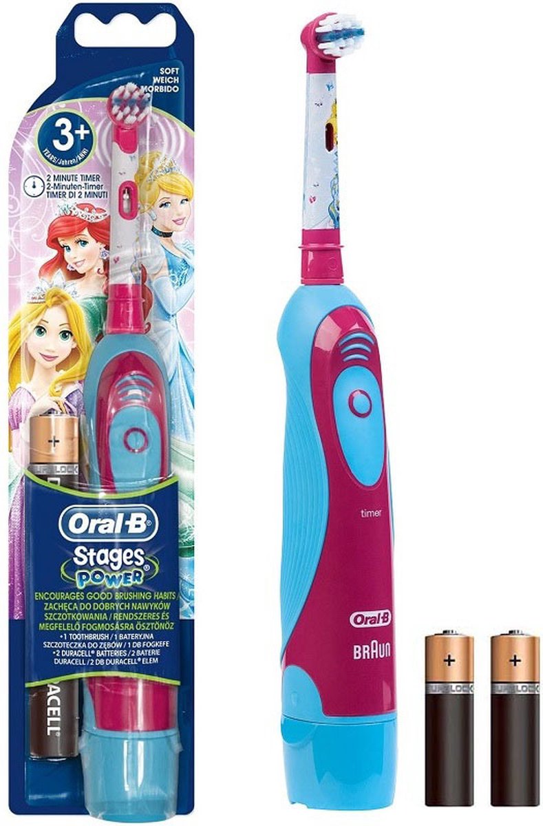 Oral B - Disney Prinsessen Versie - kinder elektrische tandenborstel Stages