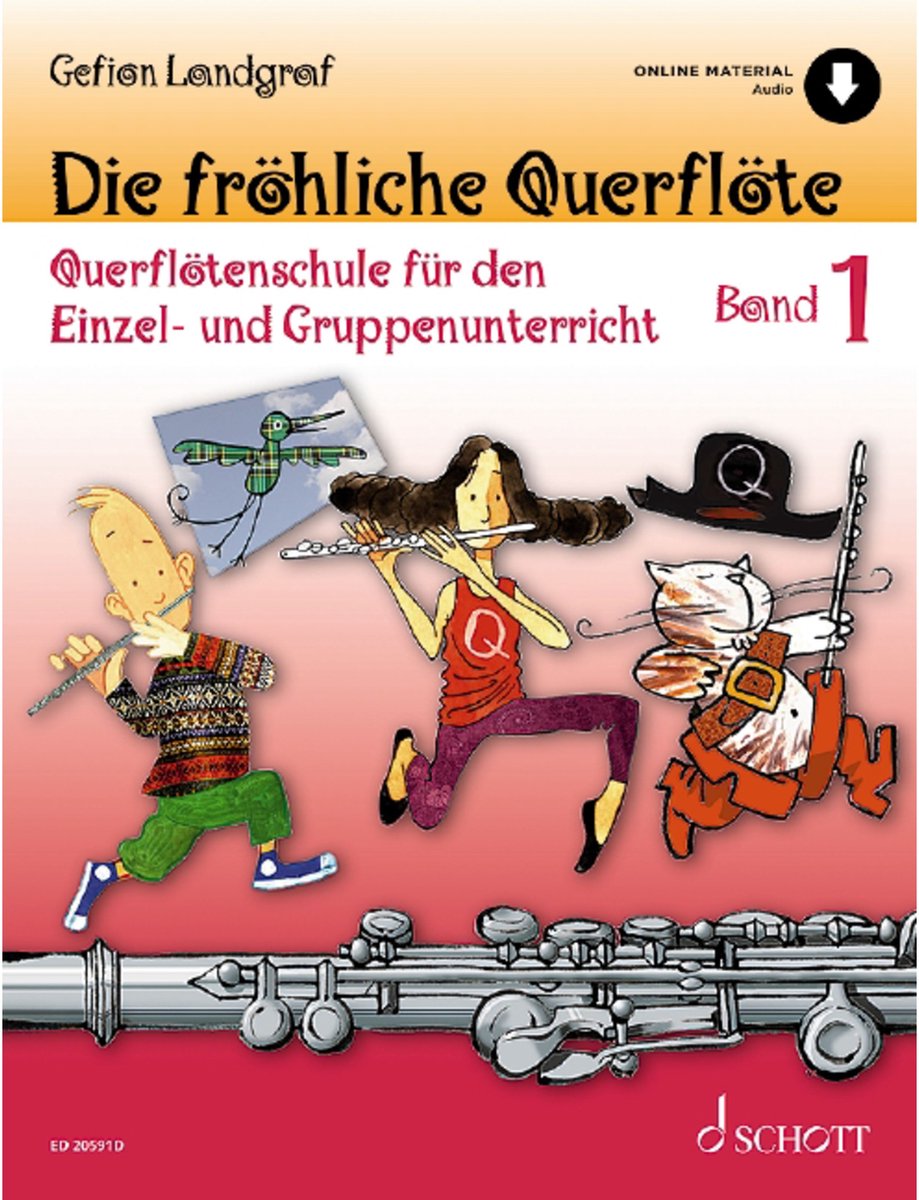 Schott Music Die fröhliche Querflöte 1 - Educatief