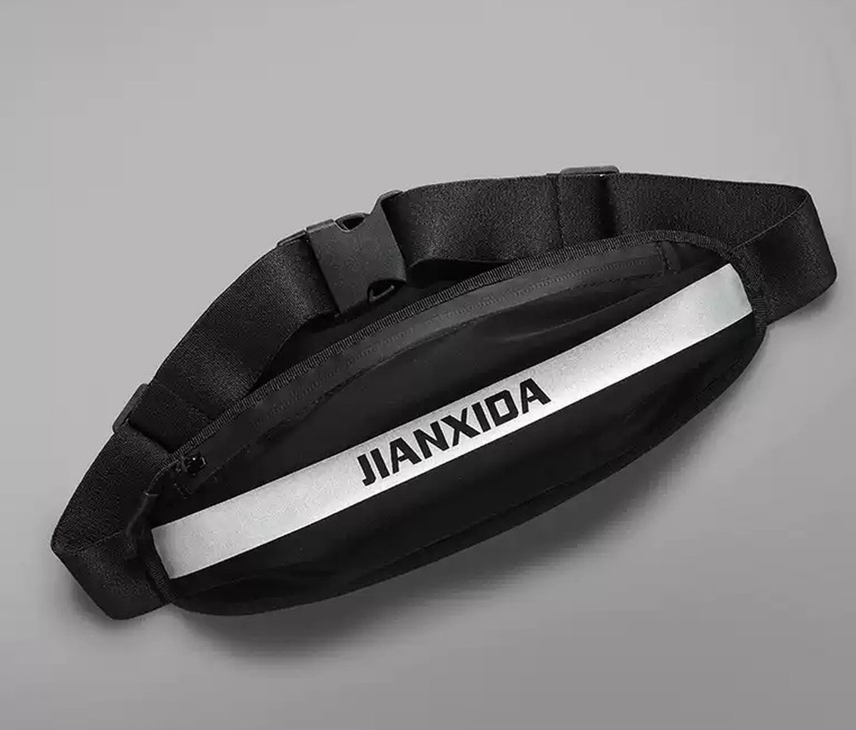 Heuptas - Paspoort - Reizen - Sporten - hardlopen - wandelen - fietsen - Reizen - Wandelen Tas Voor Telefoon/Smartphone/Geld/Pasjes/Paspoort/Bankpas/Sleutels/ - zwart