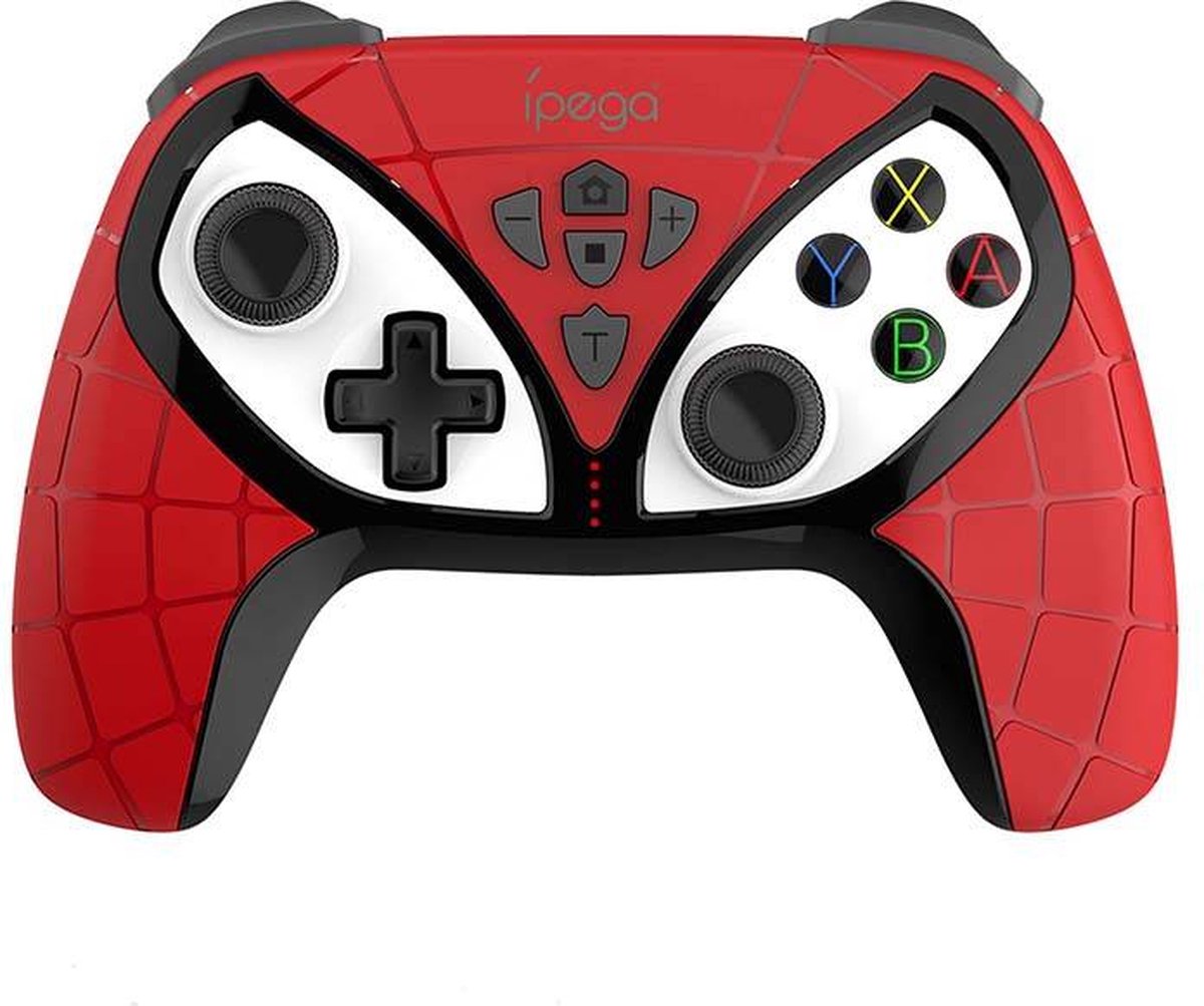 iPega Spiderman PG-SW018D Draadloze Gamepad NSW BT - PC / PS3 (rood)