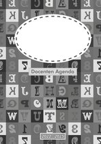 DOCENTEN LEERKRACHTEN Agenda 2022-2023-Zwart/Wit-A5
