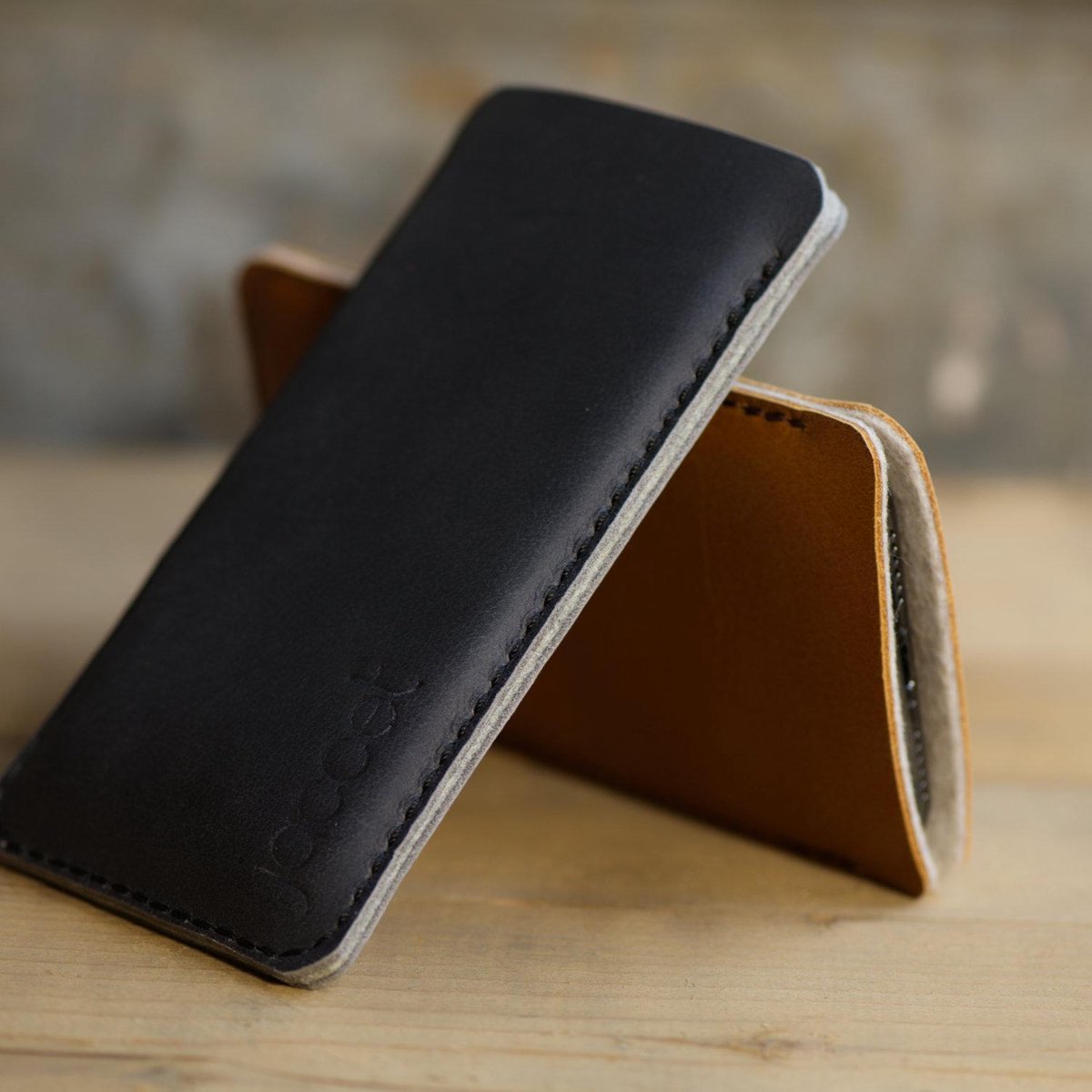 COFI DualPocket voor iPhone 16 Pro Mobiele telefoon hoesje Zwart