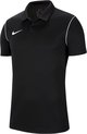 Nike Park 20  Sportpolo - Maat 116  - Unisex - zwart/wit