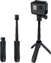 Camera Statief Mini – Stick en Tripod voor GoPro en Action camera – Zwart