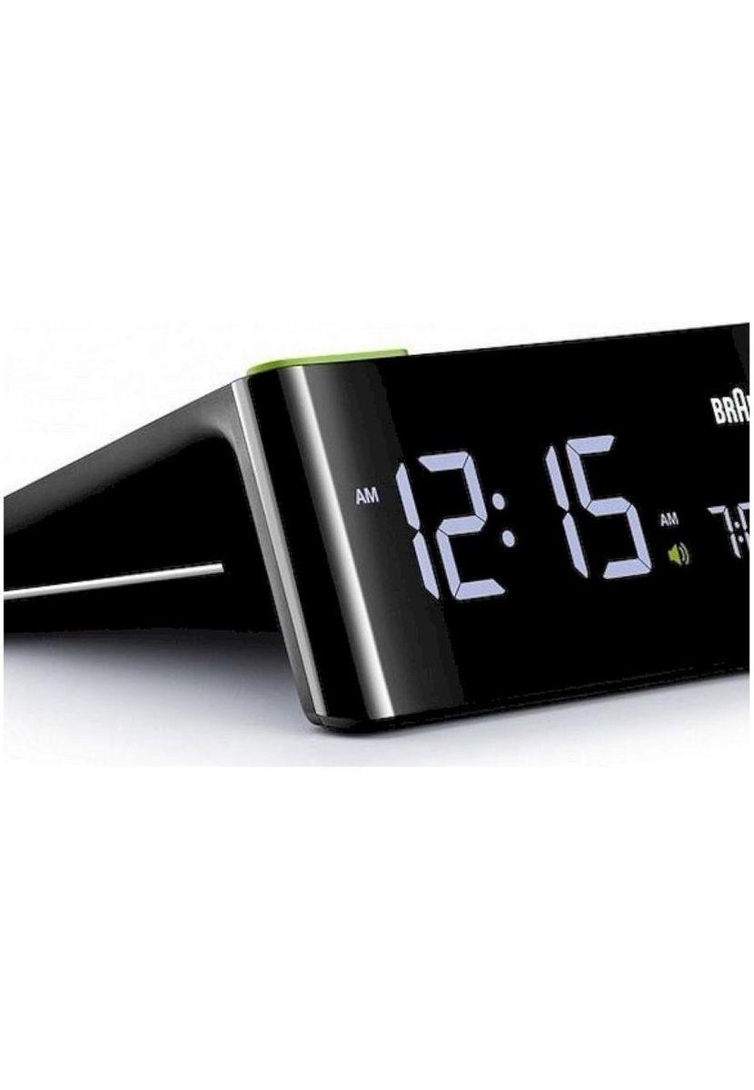 Braun BNC 016 BKEU LED wekker zwart