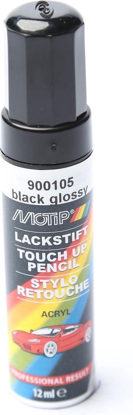 Motip 900105 - Auto lakstift hoogglans zwart