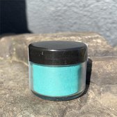 PourPoxy Mint Green Metallic epoxy pigment 10 GRAM | Epoxy Kleurstof | Pigmentpoeder | Kleurpoeder | Kleurpigment | Epoxy Kleurstof | Pigmentpoeder