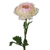 Viv! Home Luxuries Ranonkel - zijden bloem - licht roze - topkwaliteit
