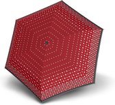 Doppler paraplu opvouwbaar automatisch Fiber AC Pearl rood
